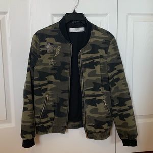 Zara Camo Print Jacket